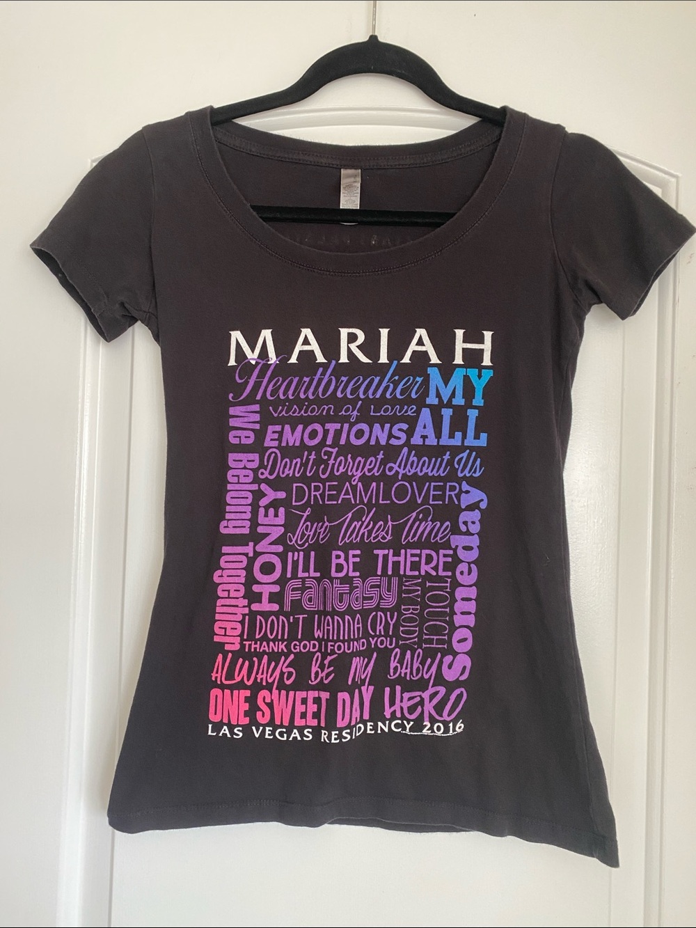 Mariah Carey Las Vegas Residency Caesars Palace 2016 T-Shirt Size Small